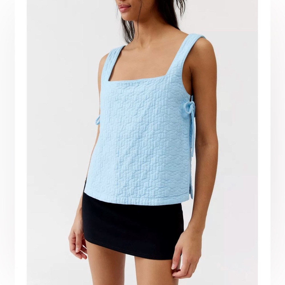 Riverside Tool & Dye Elodie Quilted Apron Top | Sz L